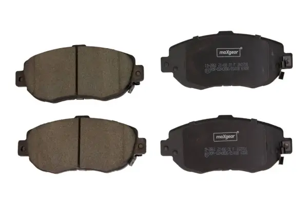 Sada brzdových destiček, kotoučová brzda MAXGEAR 19-2861