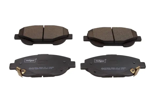 Sada brzdových destiček, kotoučová brzda MAXGEAR 19-3010
