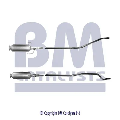 Filtr sazových částic, výfukový systém BM CATALYSTS BM11019
