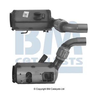 Filtr sazových částic, výfukový systém BM CATALYSTS BM11040H