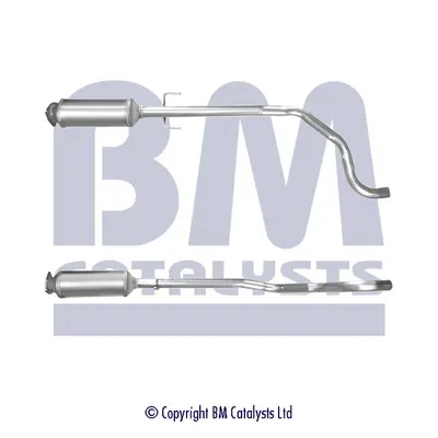 Filtr sazových částic, výfukový systém BM CATALYSTS BM11169