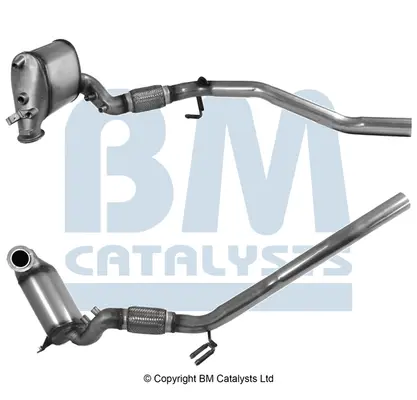 BM CATALYSTS Filtr sazových částic, výfukový systém BM11118