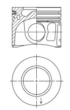 KOLBENSCHMIDT Píst 41765600