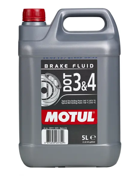 MOTUL Motul Brake Fuild DOT 3 & 4 5L 104247