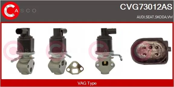 AGR-Ventil CASCO CVG73012AS