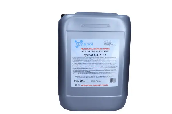 Hydraulický olej Specol L-HV 32 20L