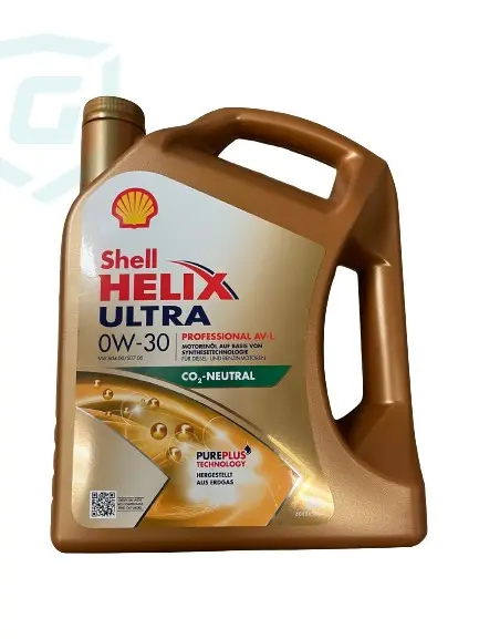 SHELL Shell Helix Ultra Professional AV-L 0W-30 5L SUAVL0W305L