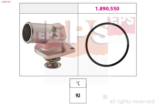 Termostat, chladivo EPS 1.880.194