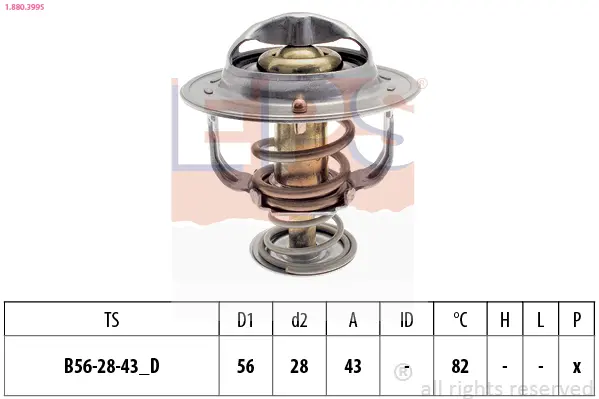 Termostat, chladivo EPS 1.880.399S