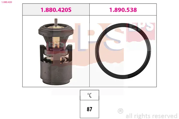 Termostat, chladivo EPS 1.880.420