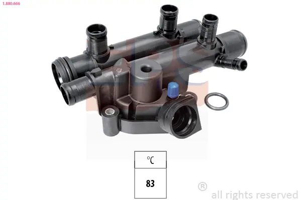 FACET Termostat, chladivo 78666