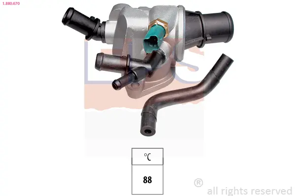 Termostat, chladivo EPS 1.880.670