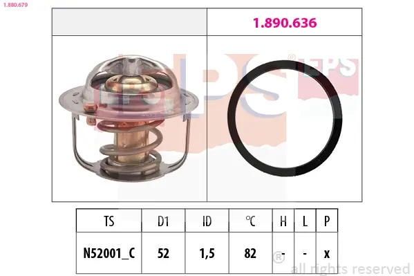 Termostat, chladivo EPS 1.880.679