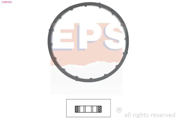 Těsnění, termostat EPS 1.890.555