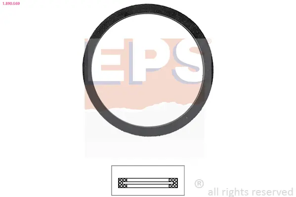 Těsnění, termostat EPS 1.890.569