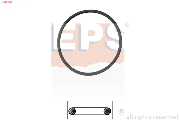 Těsnění, termostat EPS 1.890.688