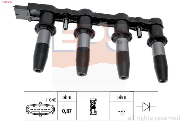 Zapalovací cívka EPS 1.970.450