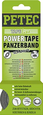 Montážní lepicí páska Panzerband, tkaná, extra silná, 5 metrů - Petec