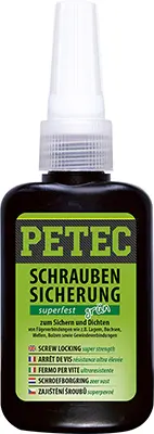 Přípravek pro zajištění šroubů - super pevnost 50 g PETEC 93050 93050