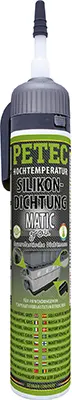 Silikonová těsnící hmota 200 ml, šedá PETEC 97620 97620