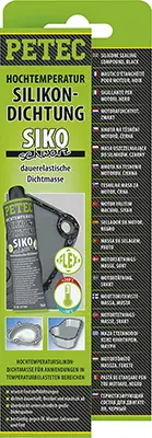 Silikonový tmel těsnicí černý na motory, tuba 70 ml - Petec