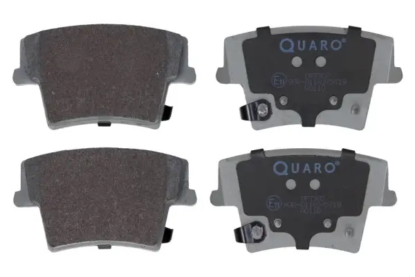 Sada brzdových destiček, kotoučová brzda QUARO QP7302