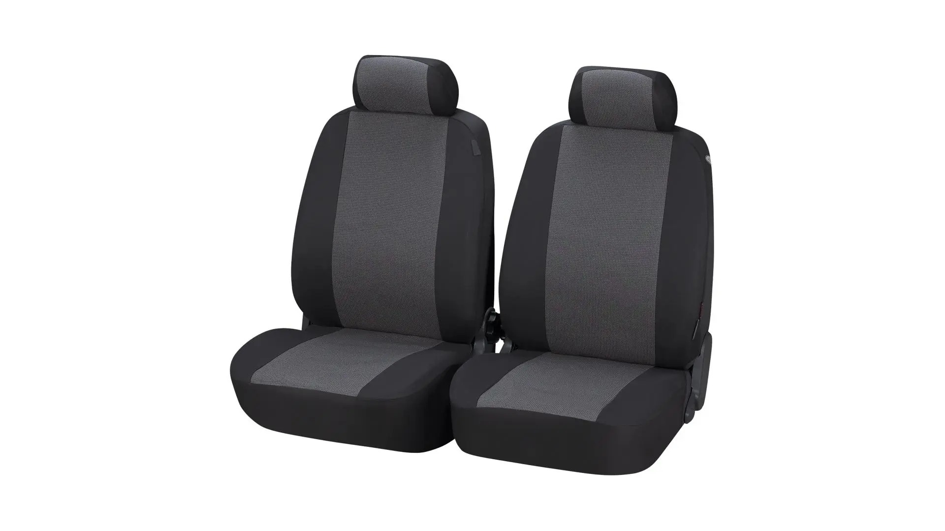 Walser Potah na auto Pineto černo-šedý 2 sedadla