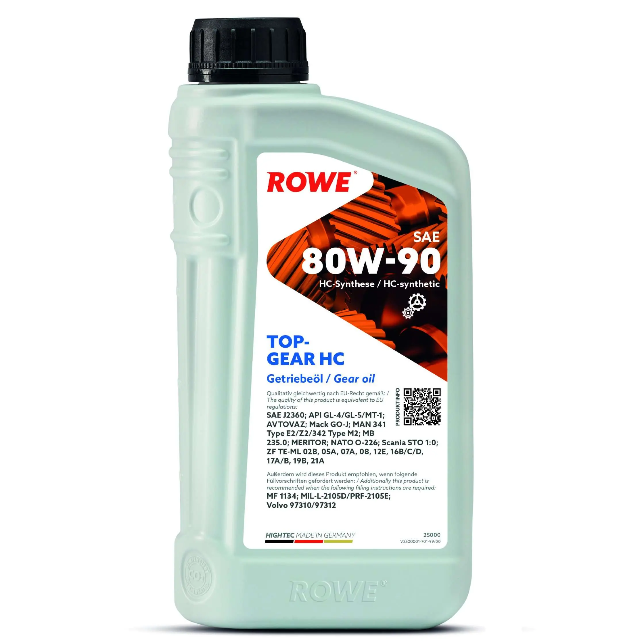 ROWE Rowe Hightec Topgear 80W-90 HC 1L 25000-0010-99