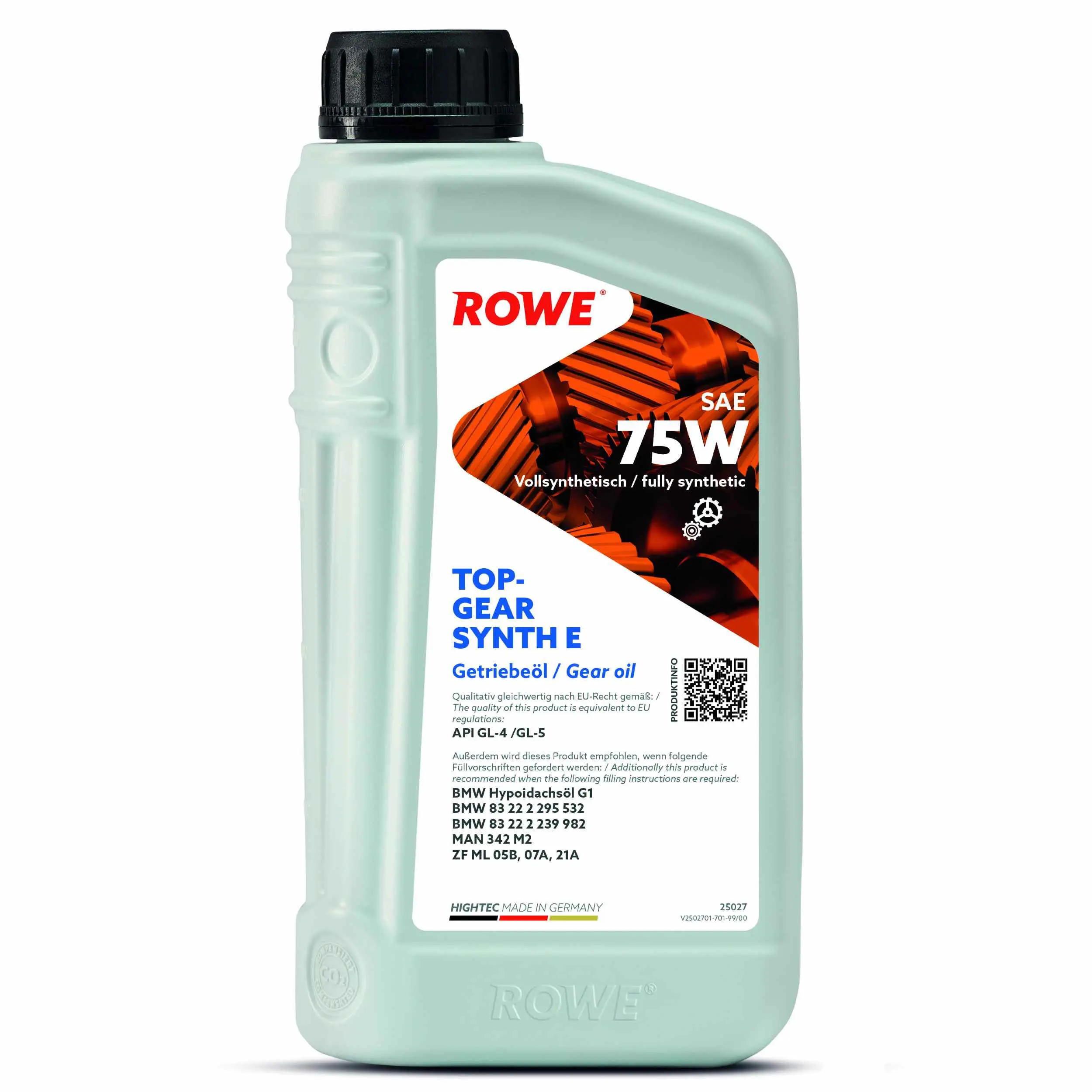 ROWE Rowe Hightec TopGear Synth E 75W 1L 25027-0010-99