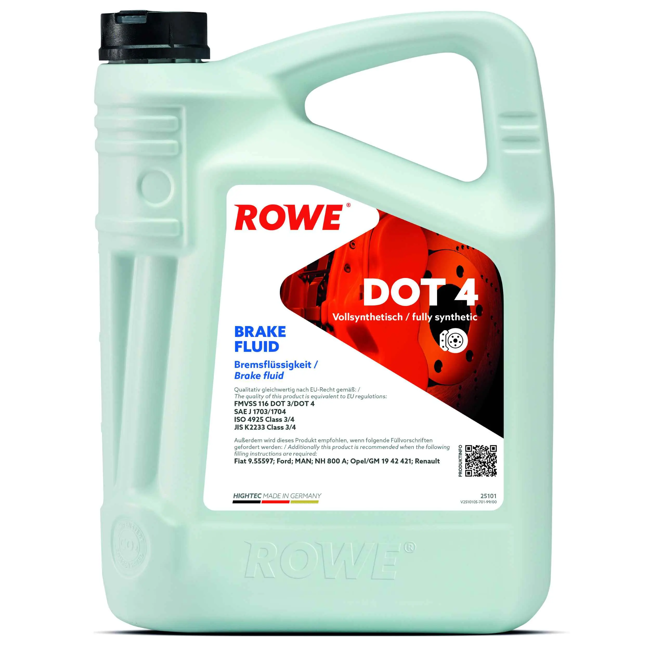 ROWE Rowe Hightec DOT4 5L 25101-0050-99