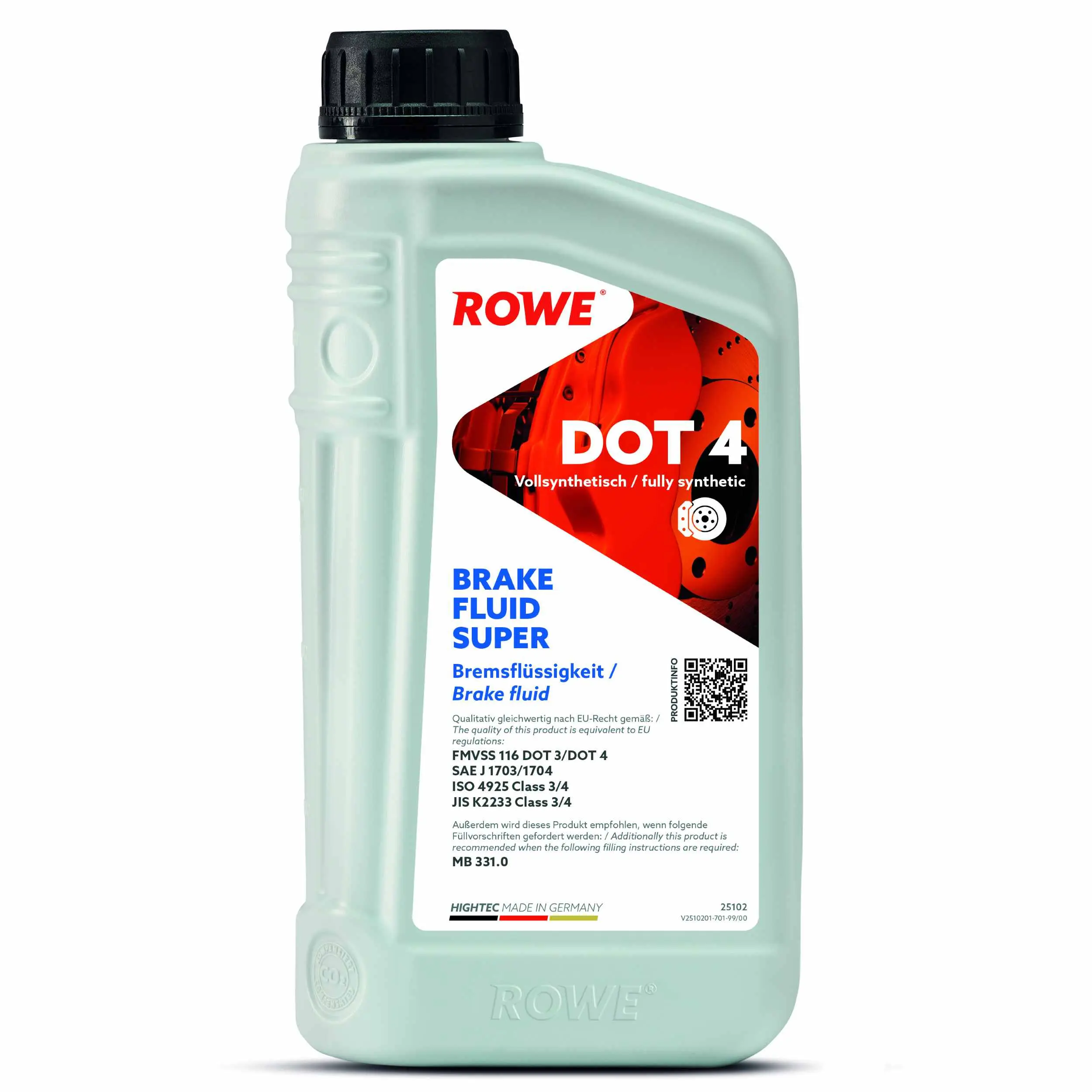 ROWE Rowe Hightec Super DOT 4 1L 25102-0010-99