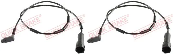 Výstražný kontakt, opotřebení obložení Quick Brake WS 0119 A