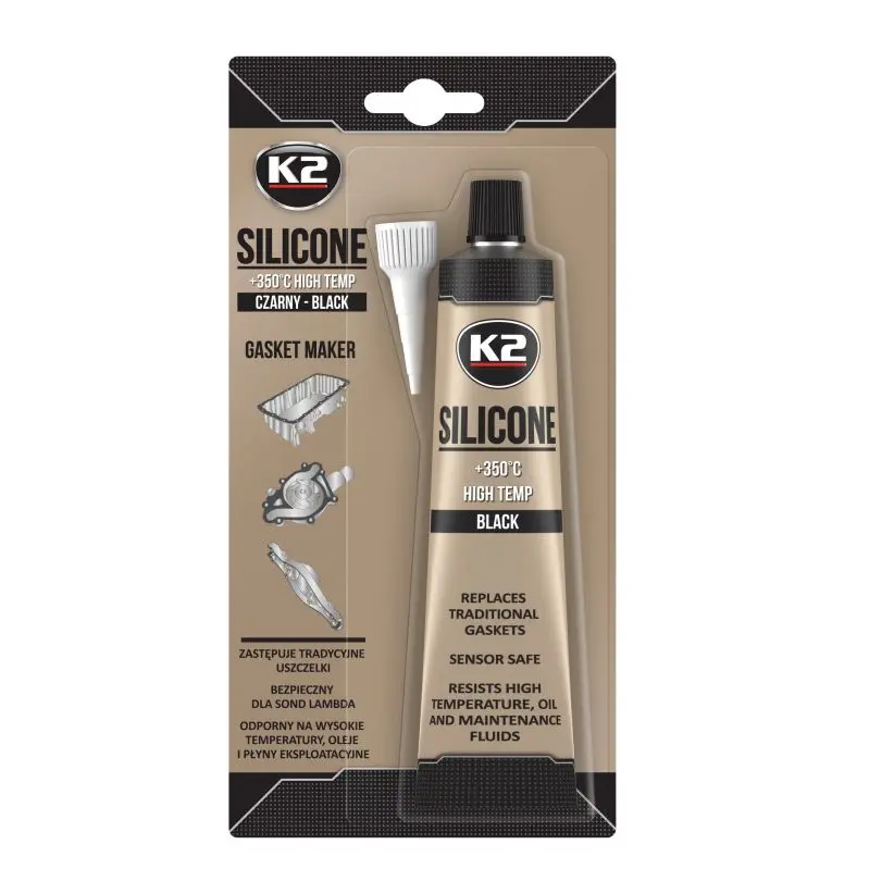 K2 B210 Silicone BLACK, 85g