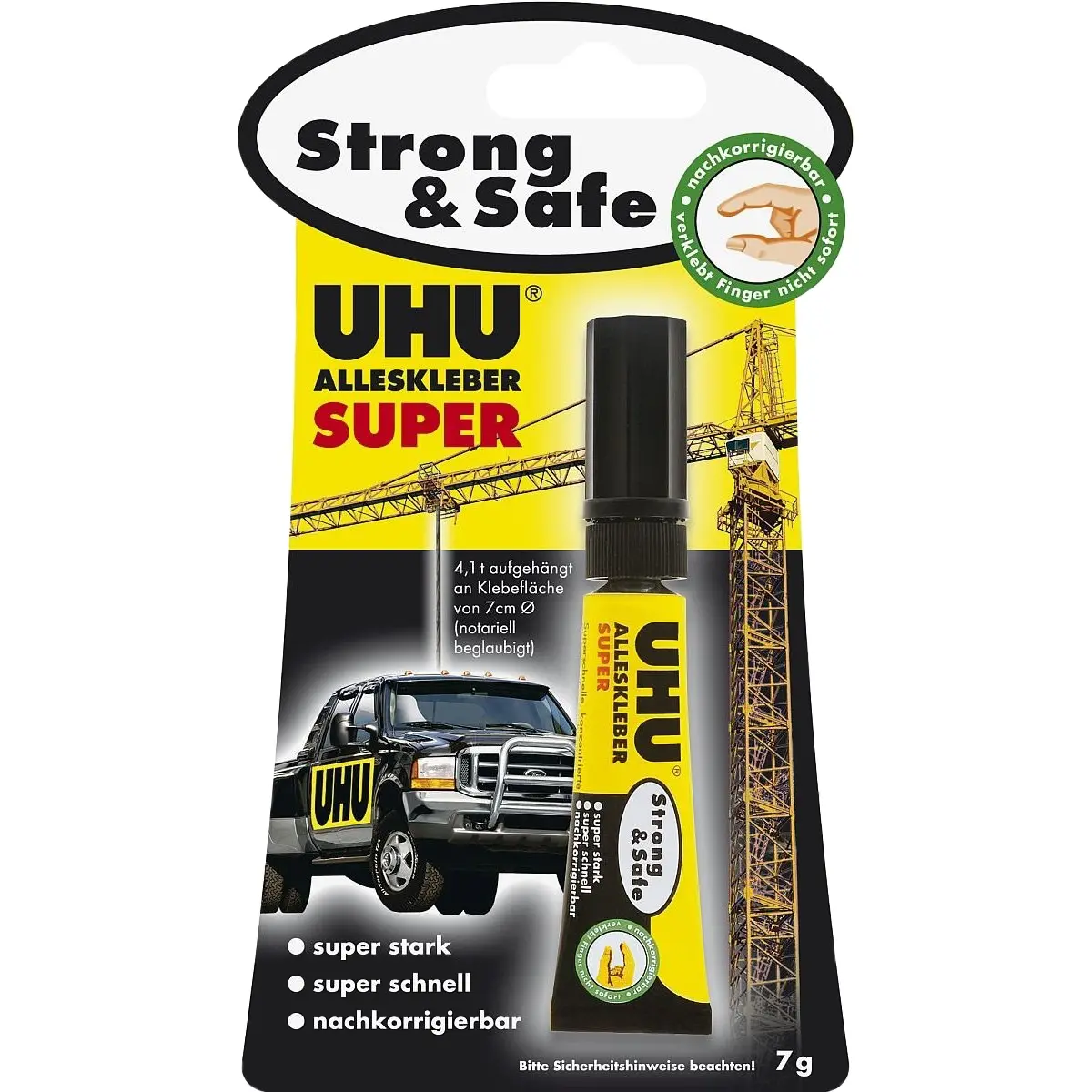 Univerzální lepidlo UHU Strong & Safe 7g