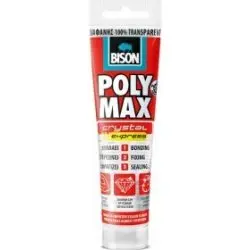 BISON univerzální montážní lepidlo POLY MAX crystal express 115 g