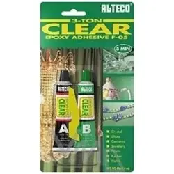 ALTECO 3 TON CLEAR dvousložkové EPOXIDOVÉ lepidlo 20G