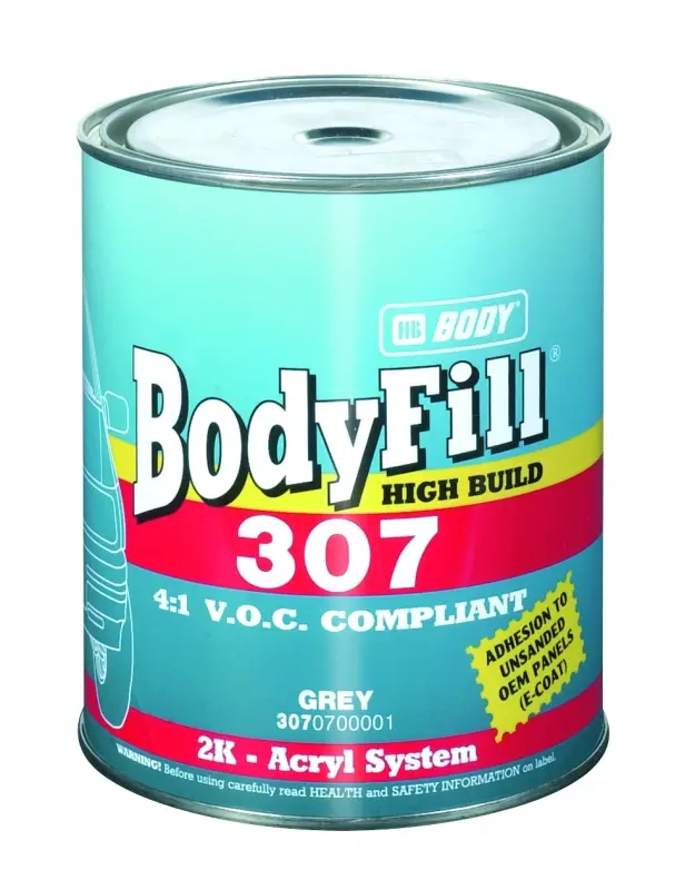 HB BODY fill 307 4:1 plnicí hmota šedá 1L