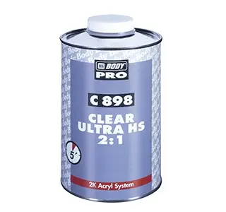 HB BODY C898 Čirý akrylový lak ultra HS 2:1 1l