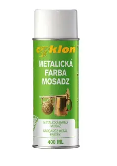 CYKLON Metalický mosazný sprej 400ml