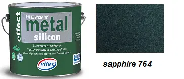 Vitex Heavy Metal Silicon Effect - Structural Forge Paint 764 Saphire 0,75L