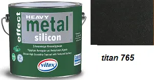 Vitex Heavy Metal Silicon Effect - Structural Forge Paint 765 Titan 0,75L