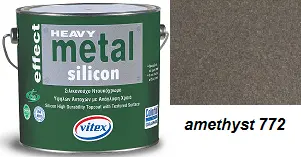 Vitex Heavy Metal Silicon Effect - Structural Forge Paint 772 Amethyst 2,25L