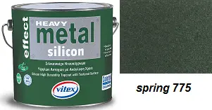 Vitex Heavy Metal Silicon Effect - Structural Forge Paint 775 Spring 0,75L