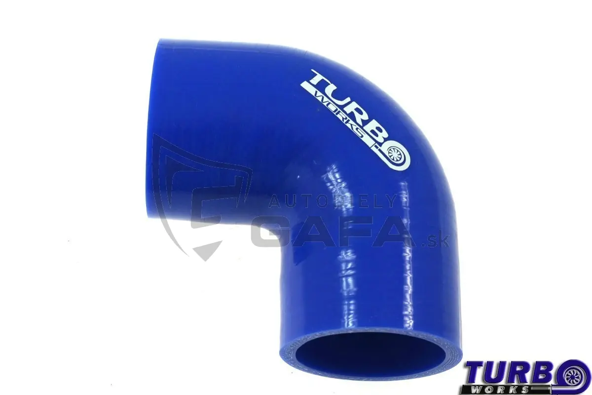 Silikonová hadice - 90° koleno 89 mm