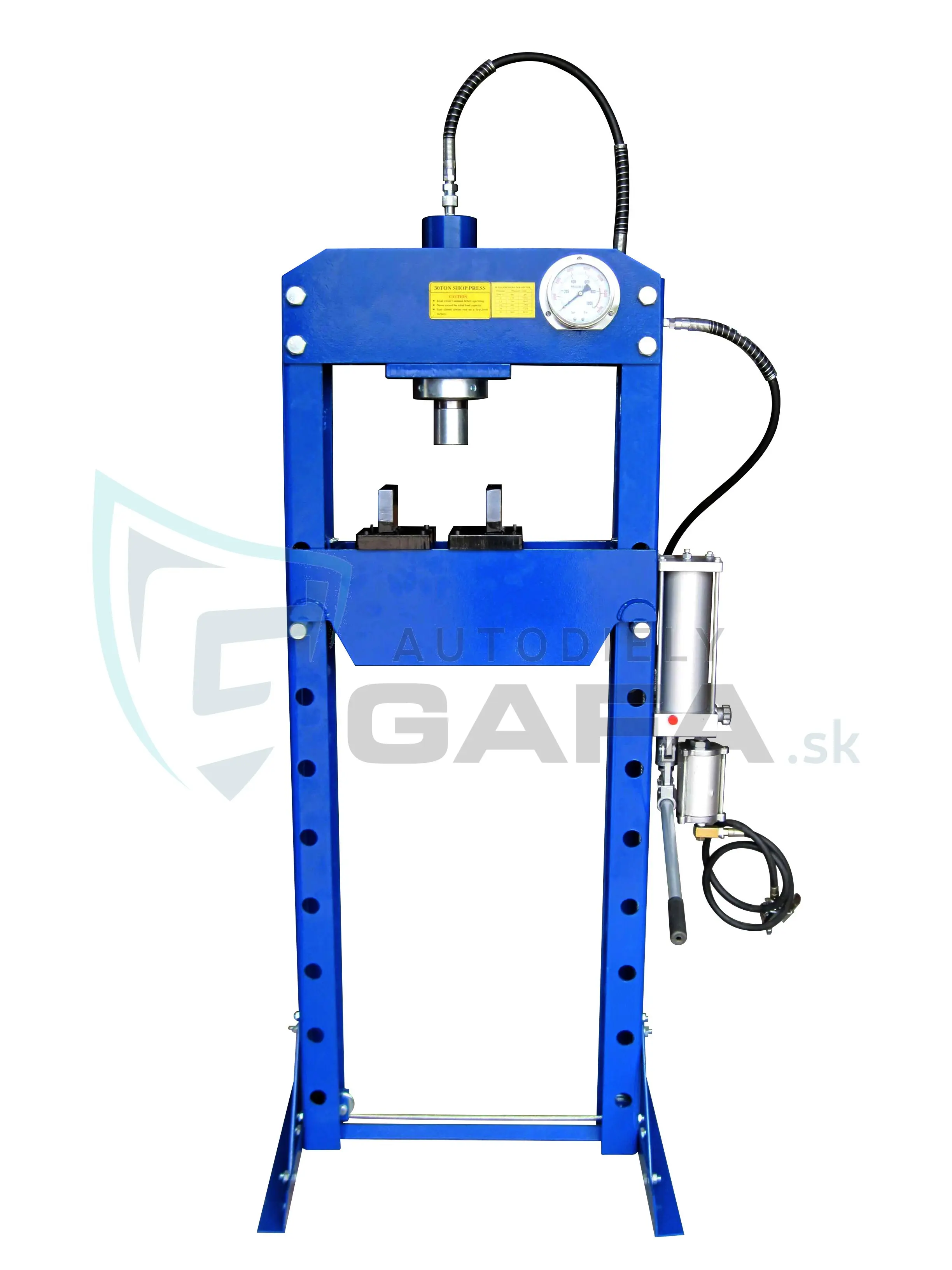 ENERGY Hydraulicko-pneumatický lis s manometrem 30T NE00654