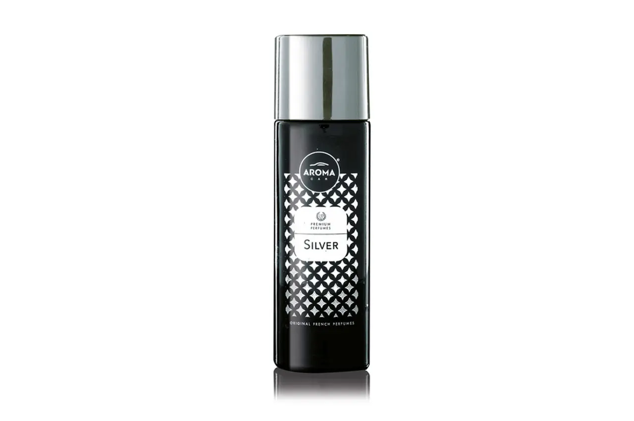 Osvěžovač vzduchu AROMA CAR PRESTIGE SPRAY SILVER