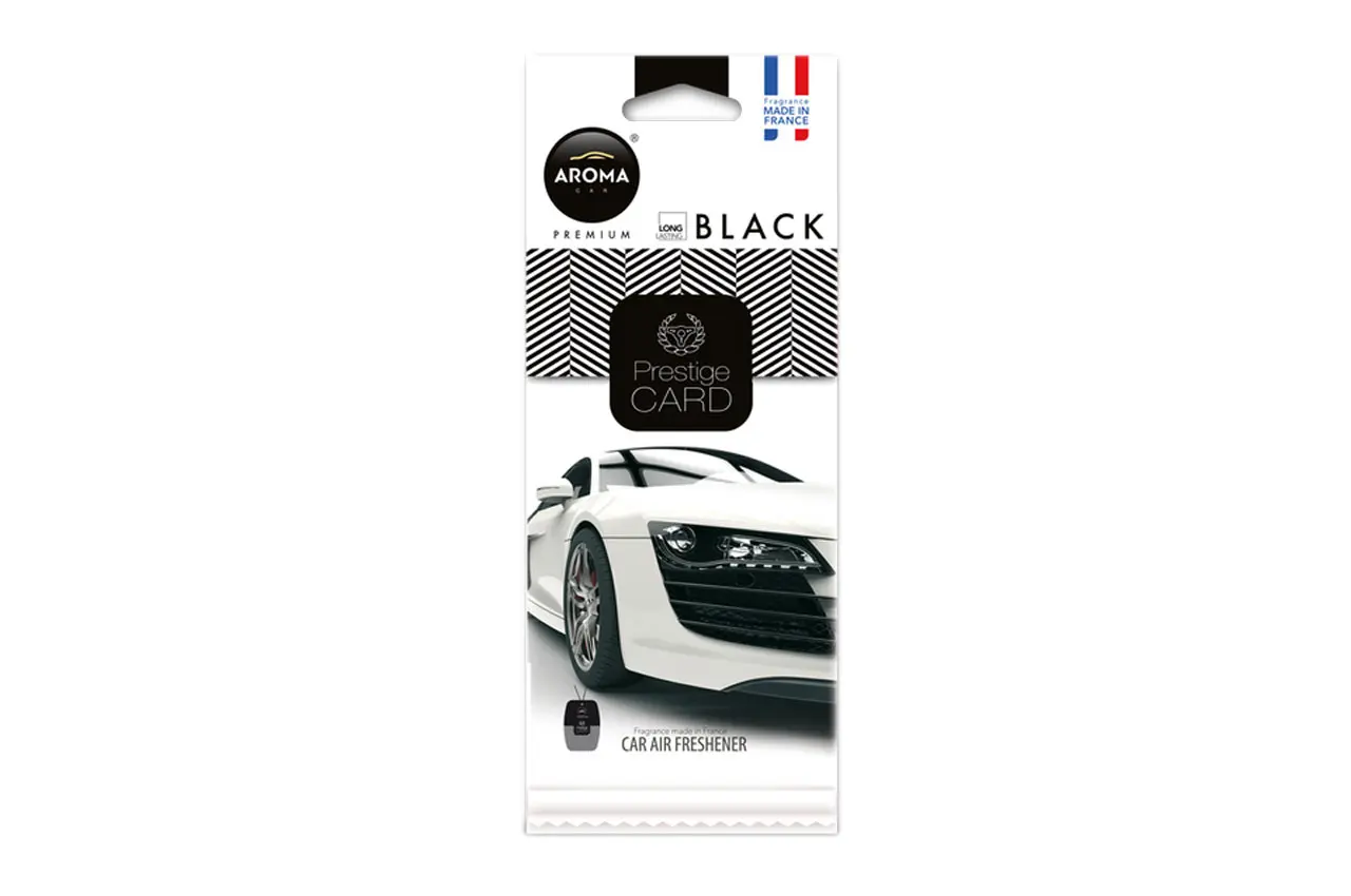 Osvěžovač vzduchu AROMA CAR PRESTIGE CARD BLACK