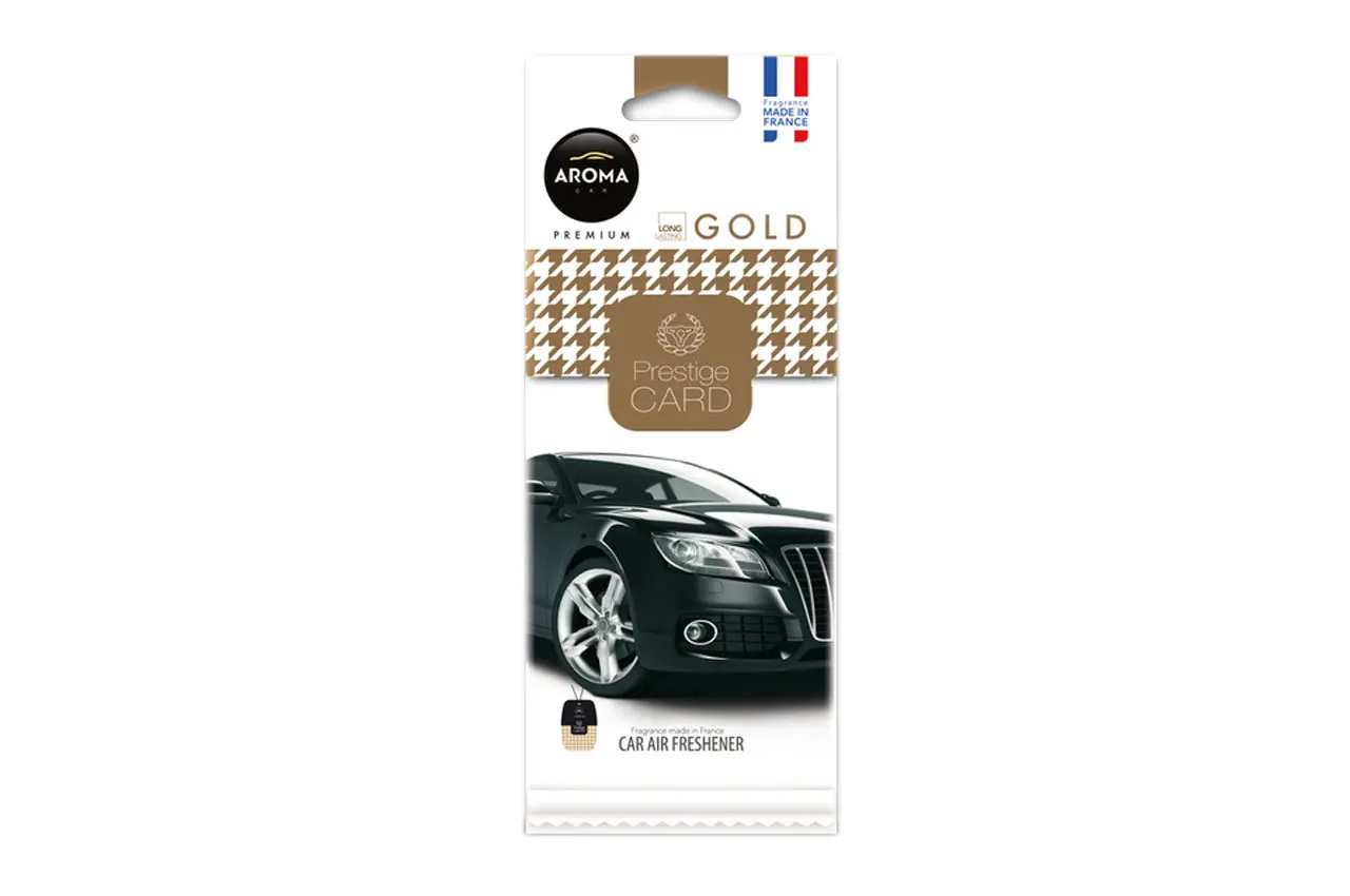 Osvěžovač vzduchu AROMA CAR PRESTIGE CARD GOLD