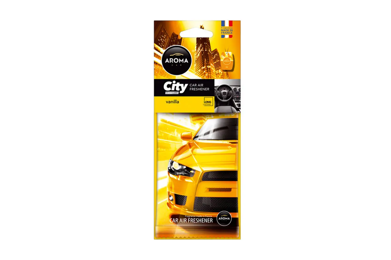 Compass Osvěžovač AROMA CAR CITY VANILLA, am92669