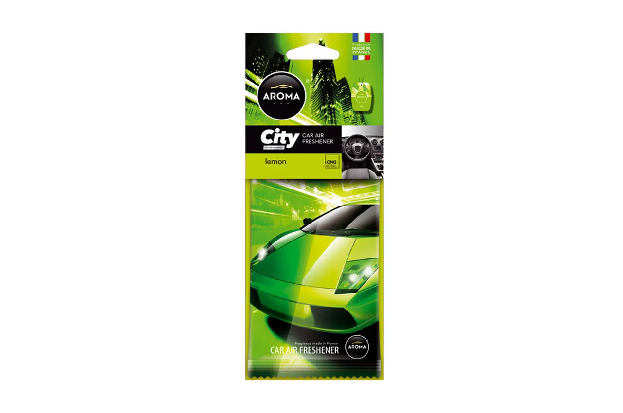 Compass Osvěžovač AROMA CAR CITY LEMON, am92714
